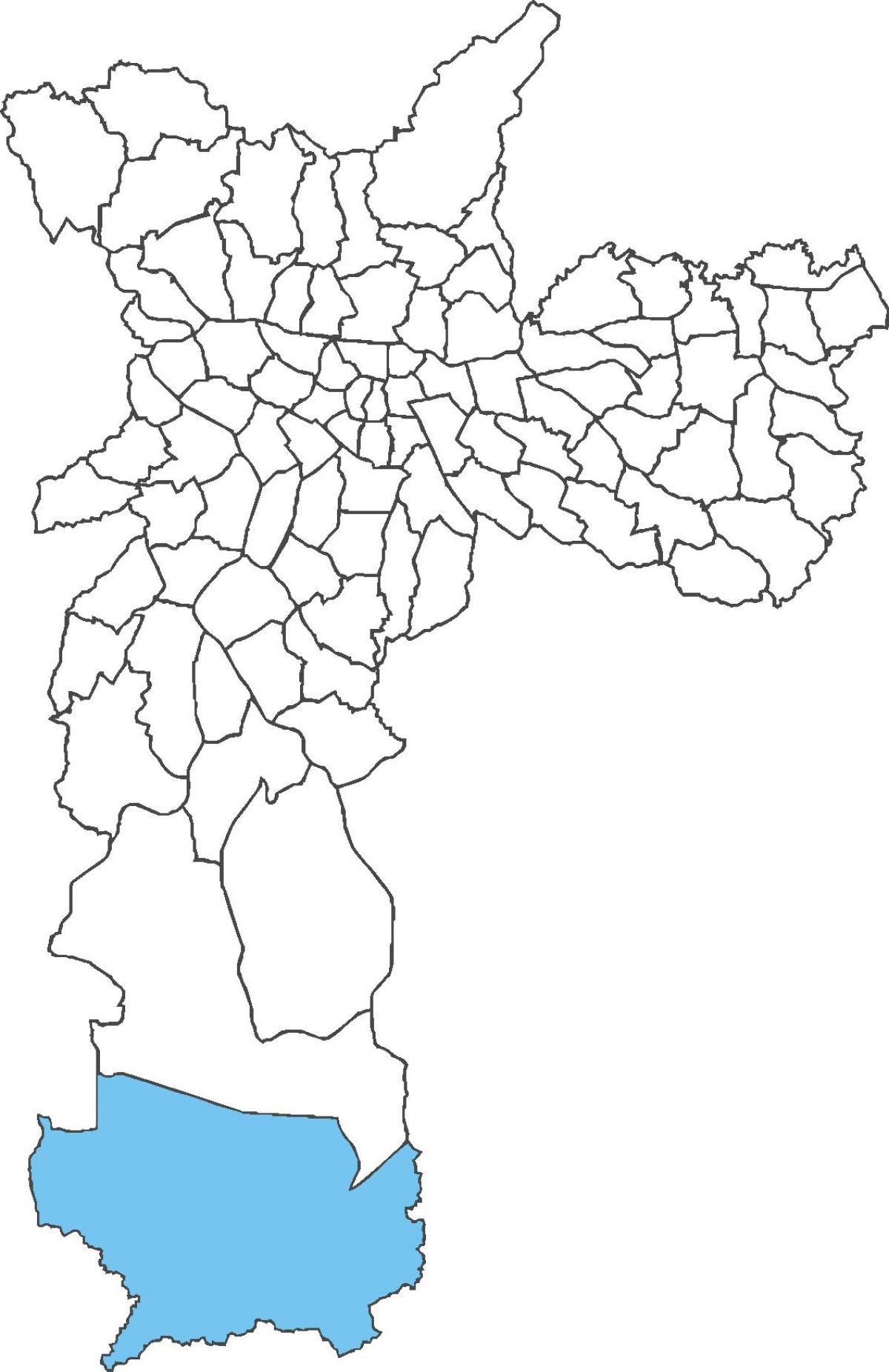 Карта раён Marsilac