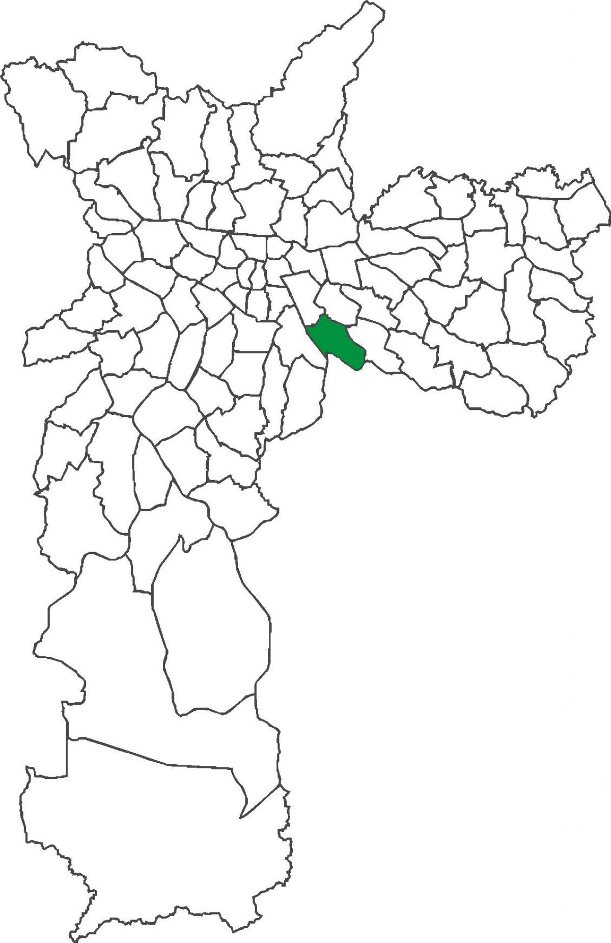 Карта раён Віла-Пруденти