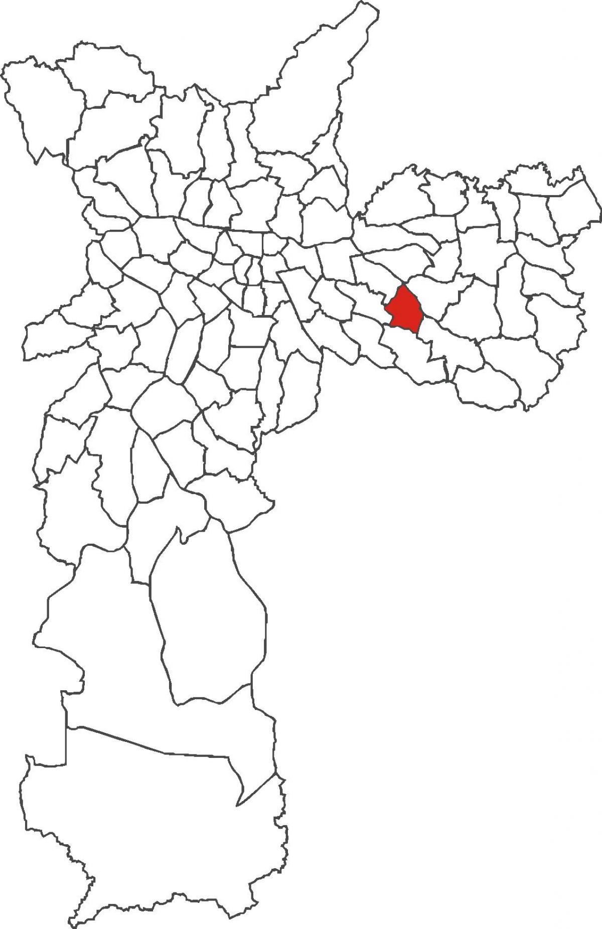 Карта Цэнтр раён
