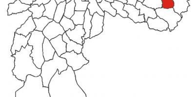 Карта раён Жазэ Бонифасиу