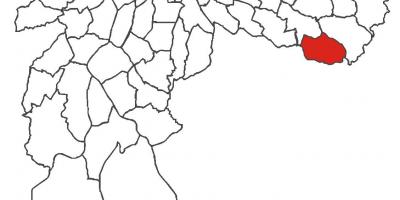 Карта раён Сан-Рафаэль