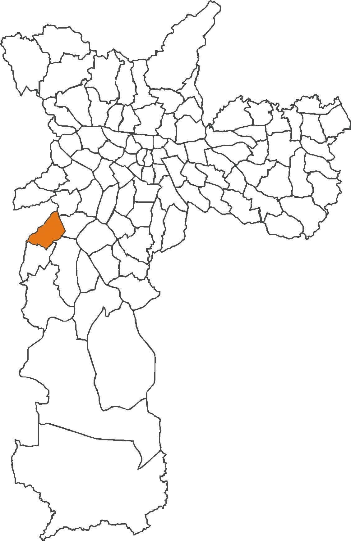 Карта Кампа Лимпо раён