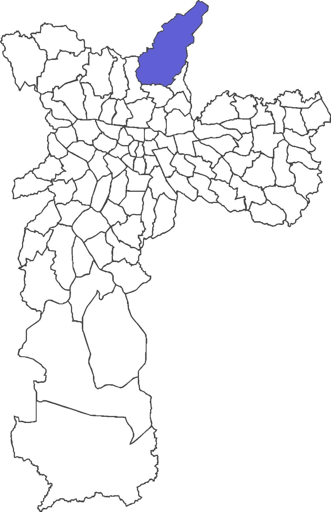 Карта раён Tremembé