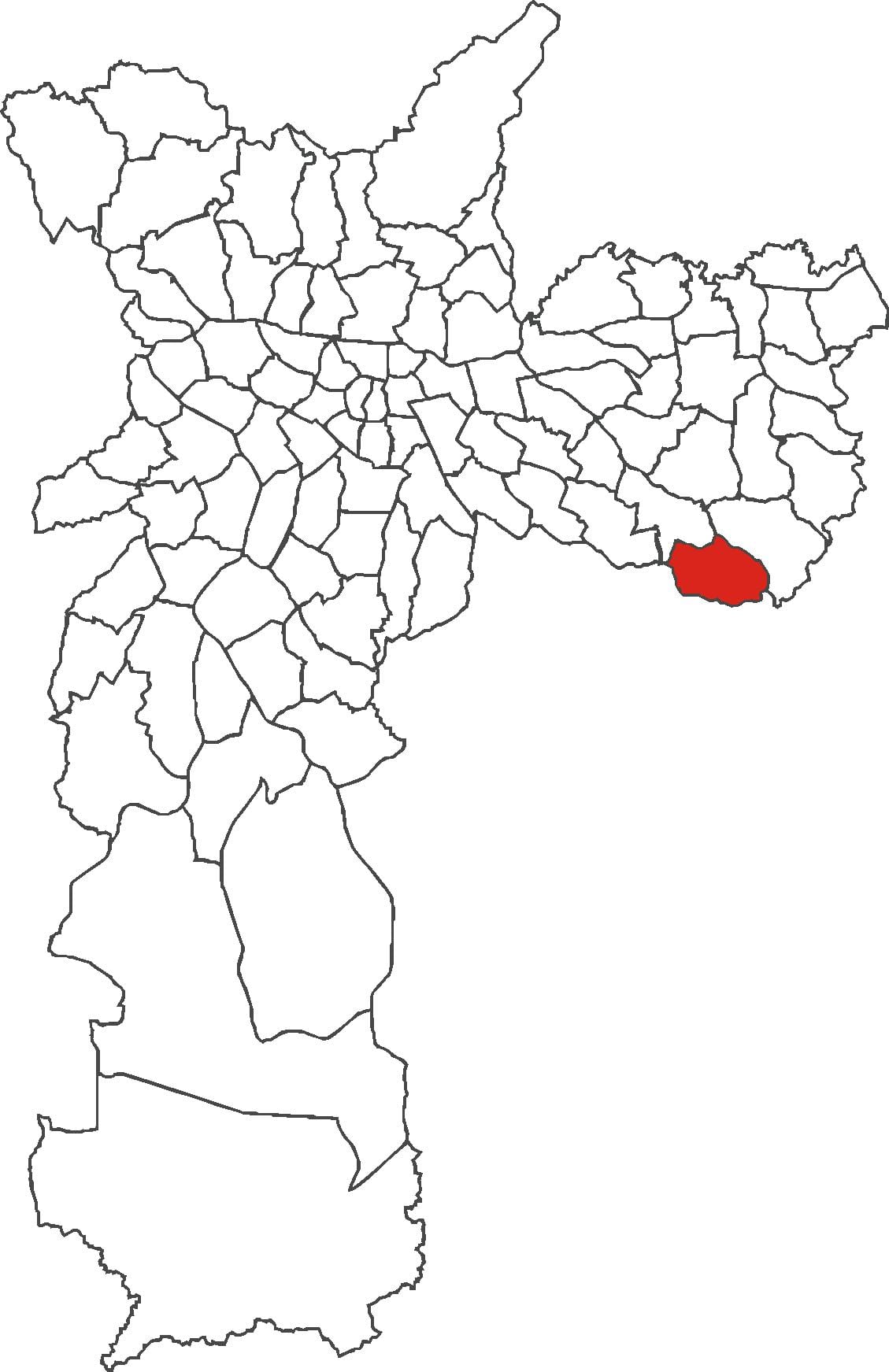 Карта раён Сан-Рафаэль