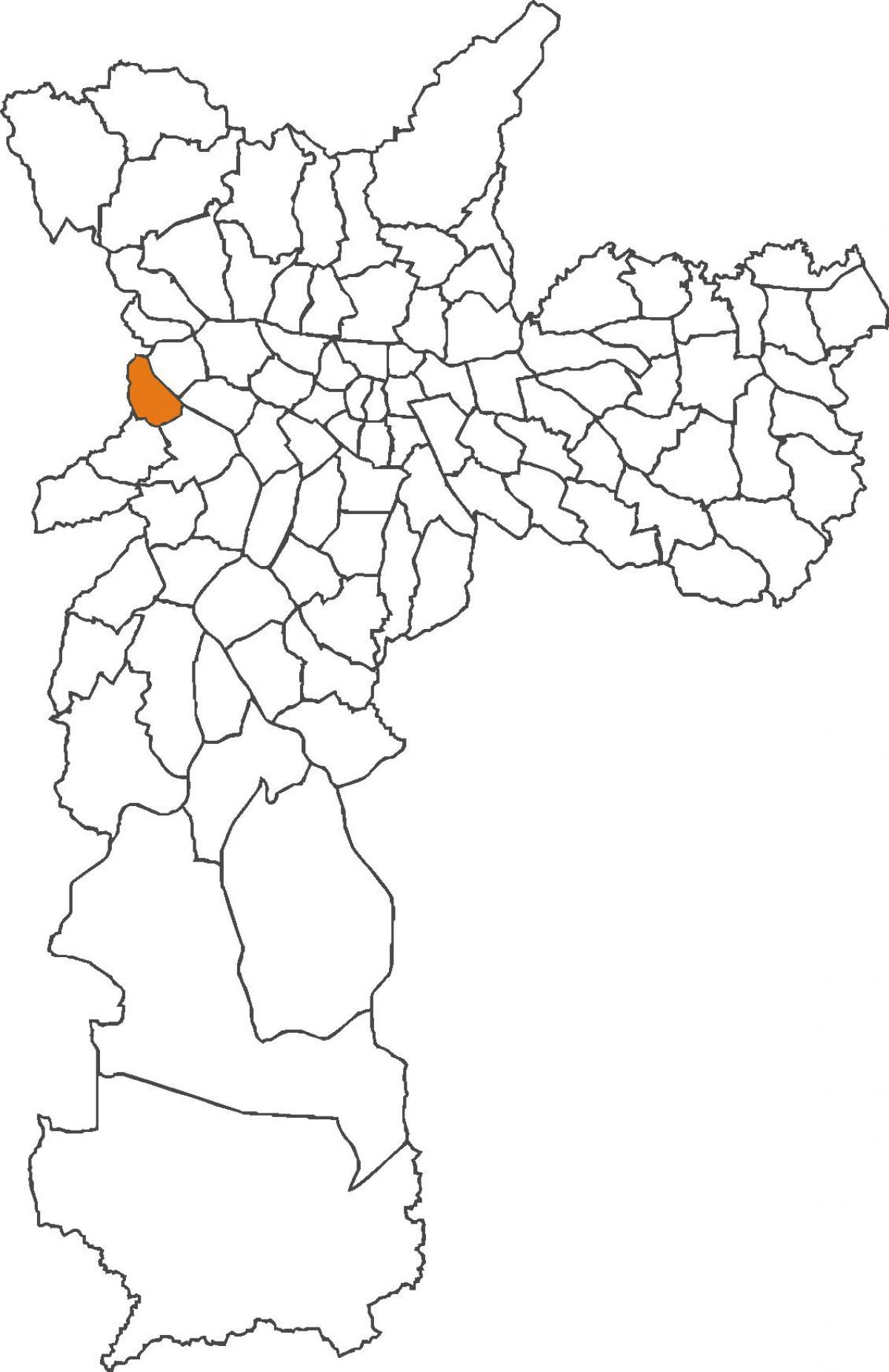 Карта раён Jaguaré