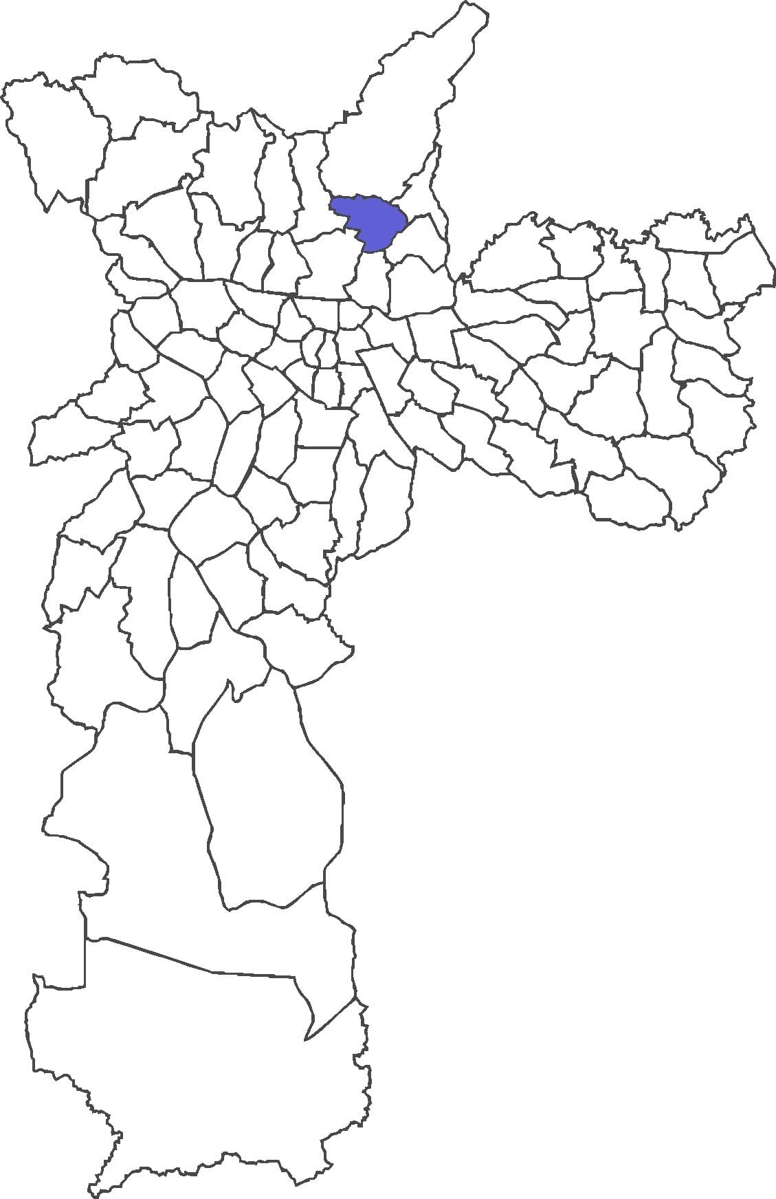 Карта Tucuruvi раён
