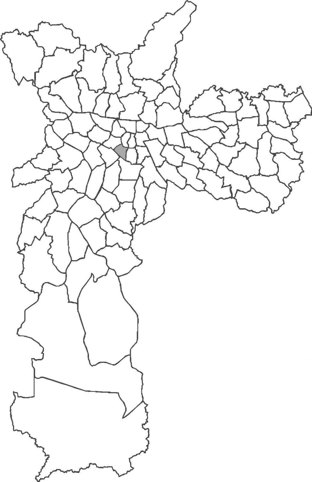Карта Бела-Віста раён
