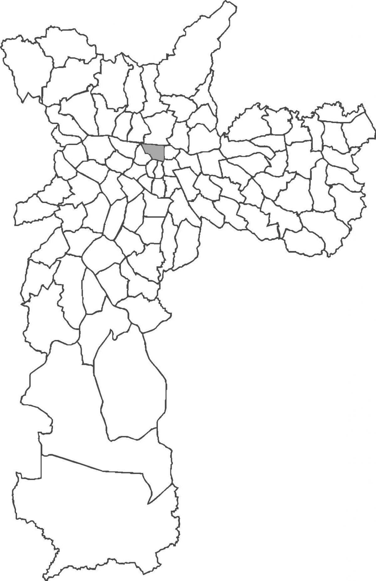 Карта Бом Ретиро раён
