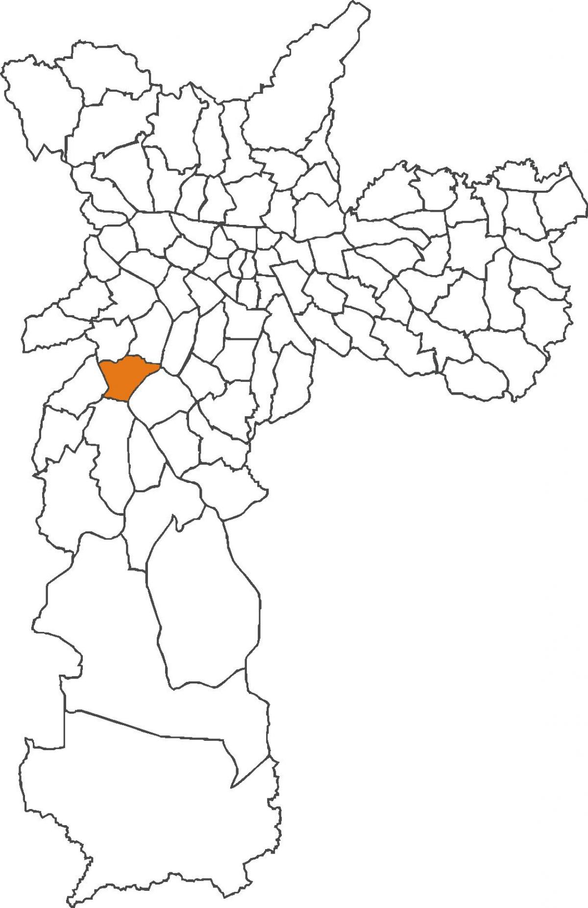 Карта Віла Андрадэ раён