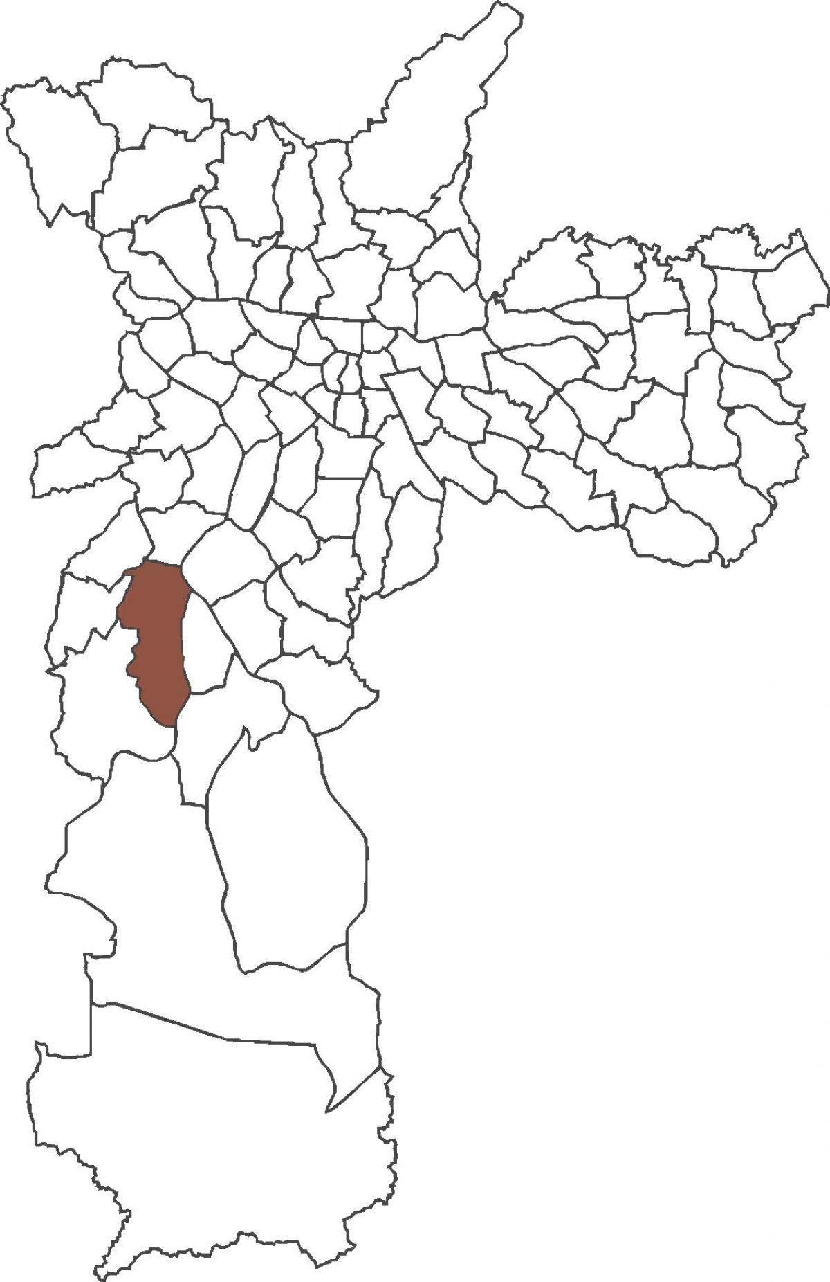 Карта Жардзіна-Сан-Луіс раён