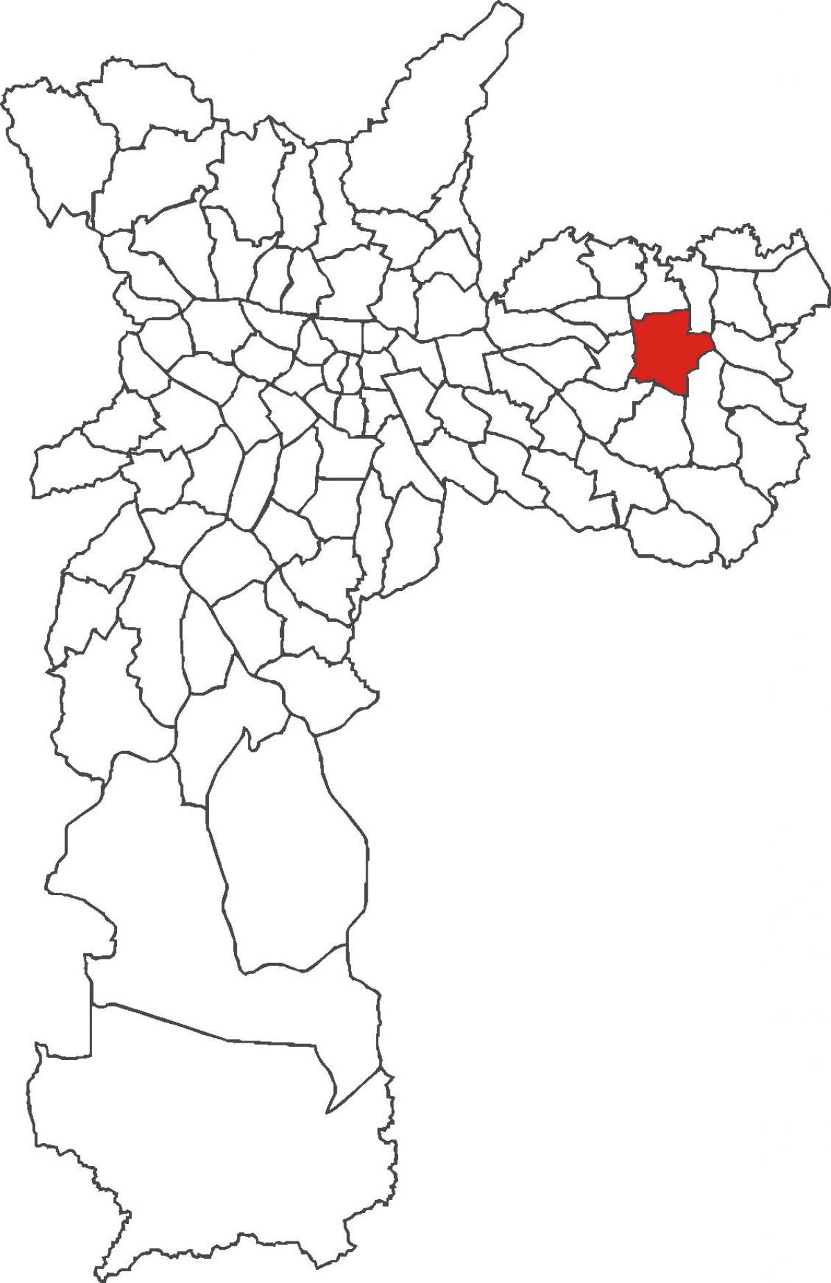Карта Итакере раён