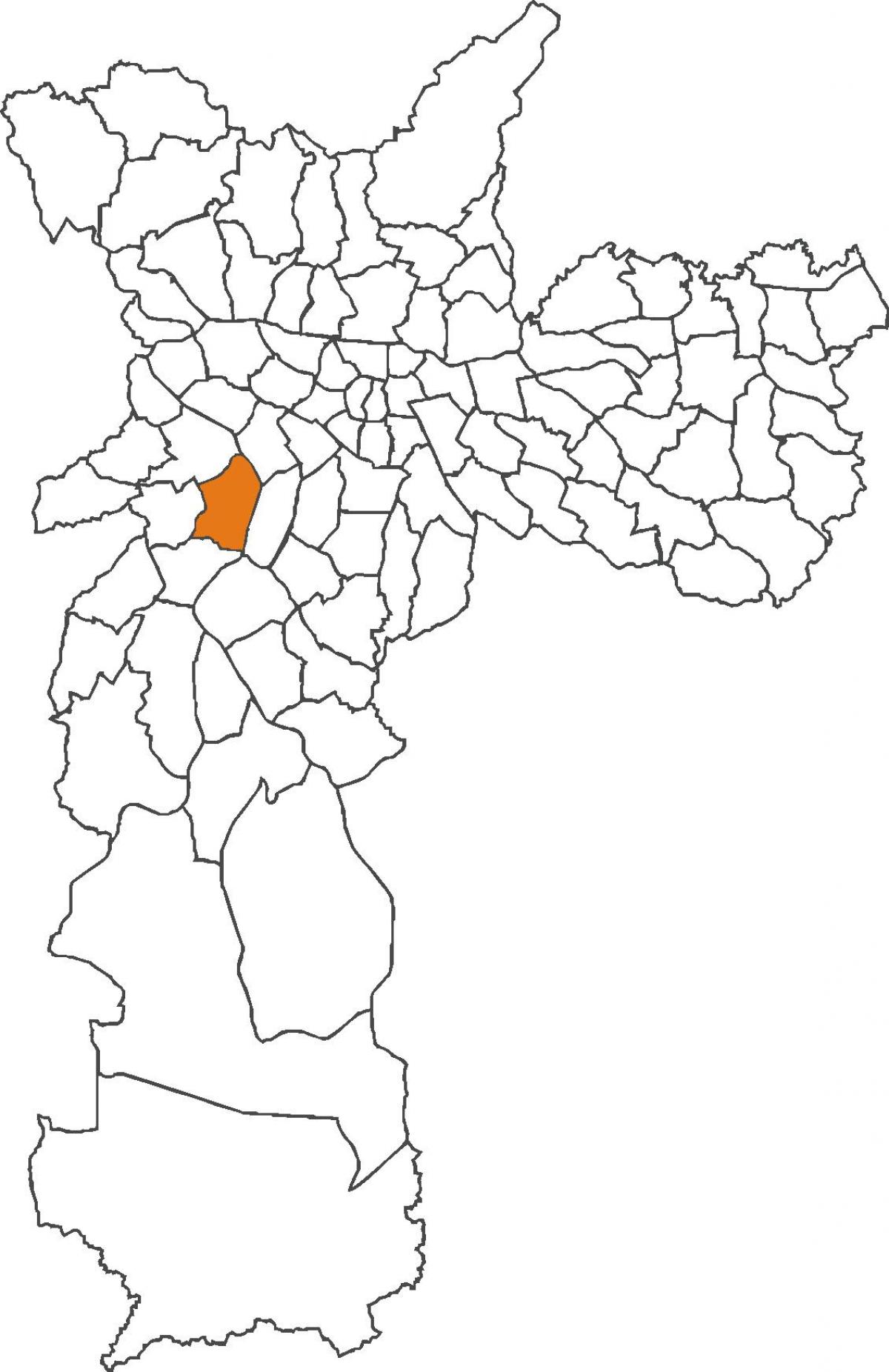 Карта раён Морумби