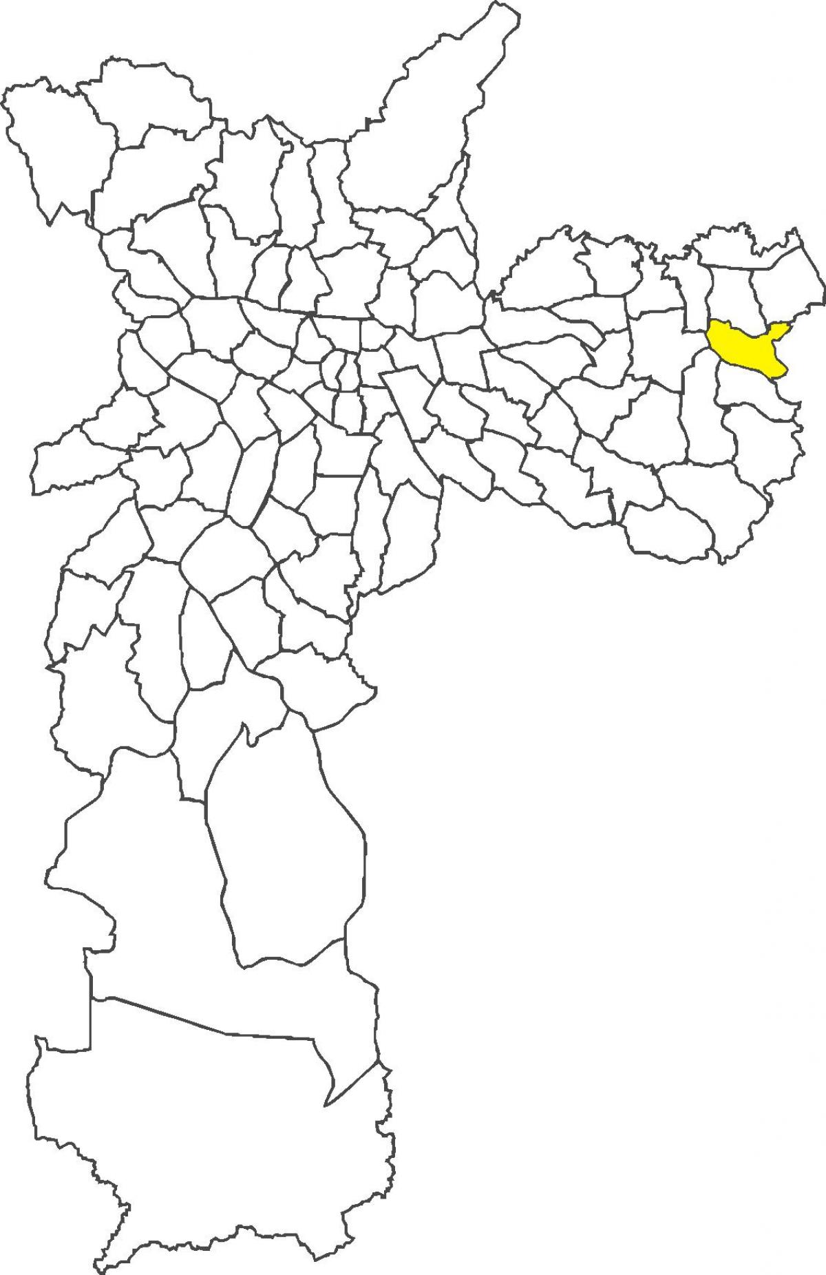 Карта Лажеаду раён