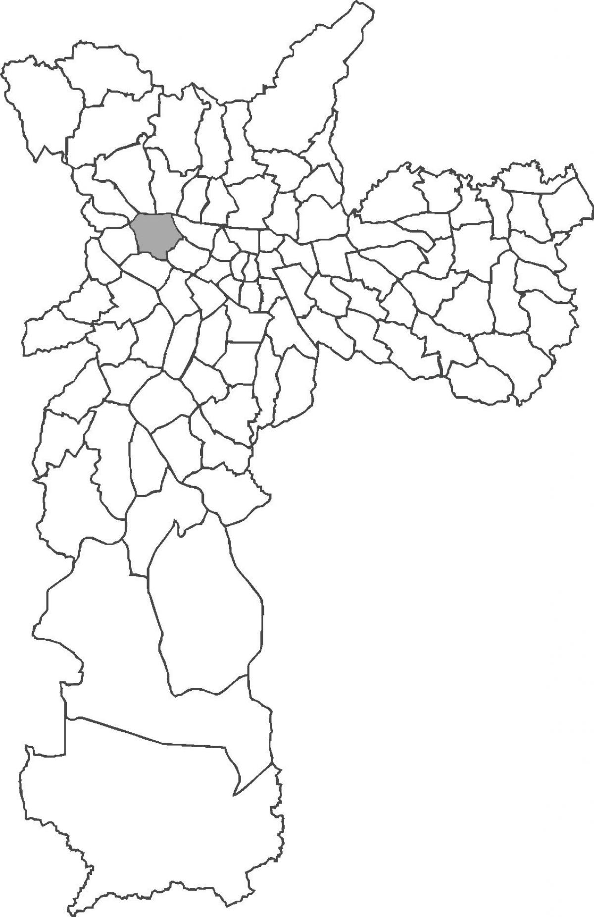 Карта раёна Лапа