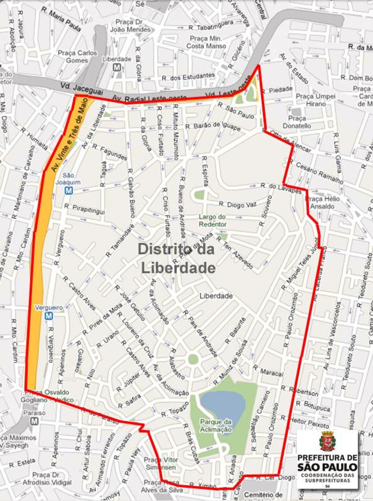 Карта Либердаде, Сан-Паўлу