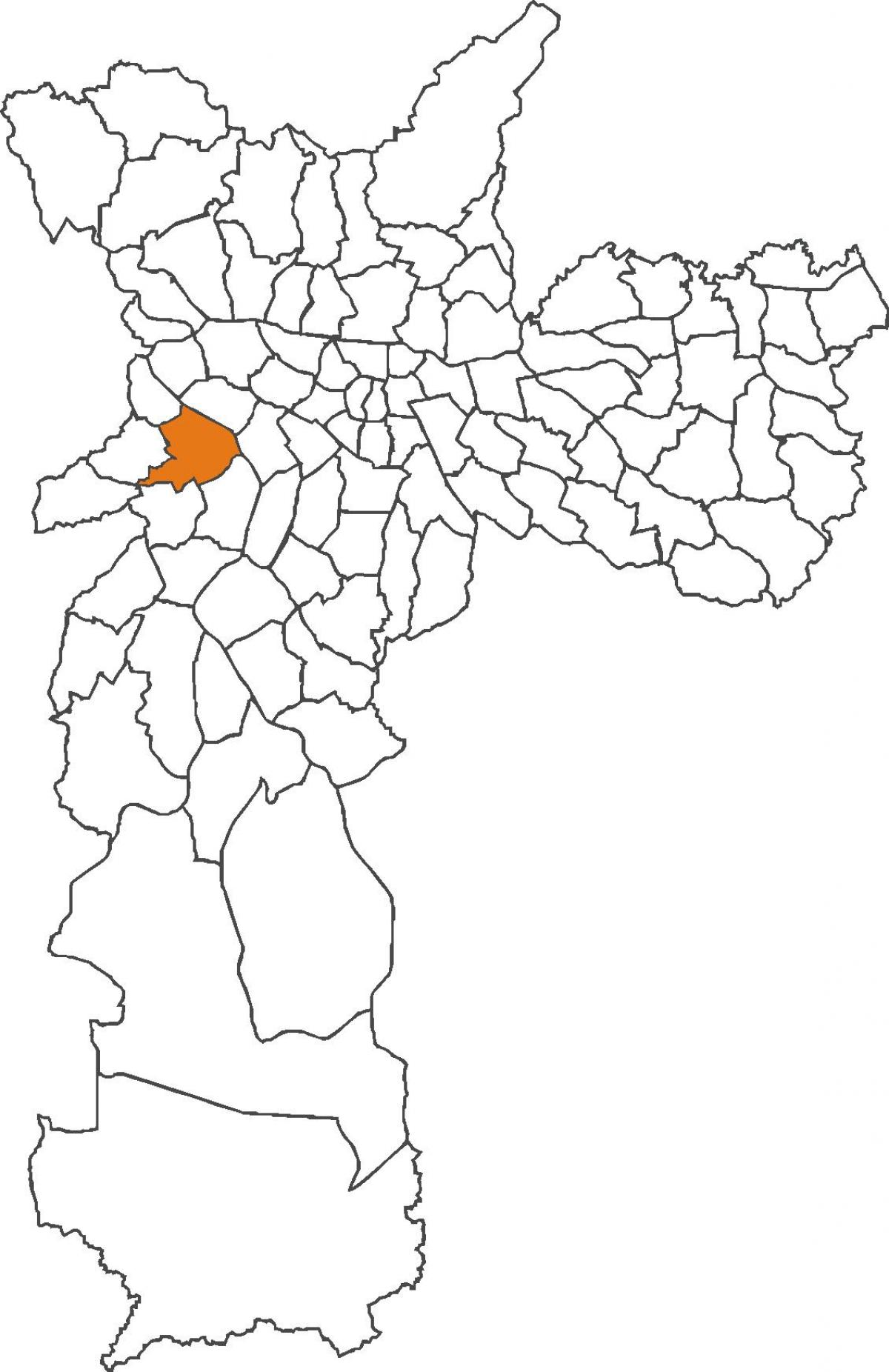 Карта Butantã раён