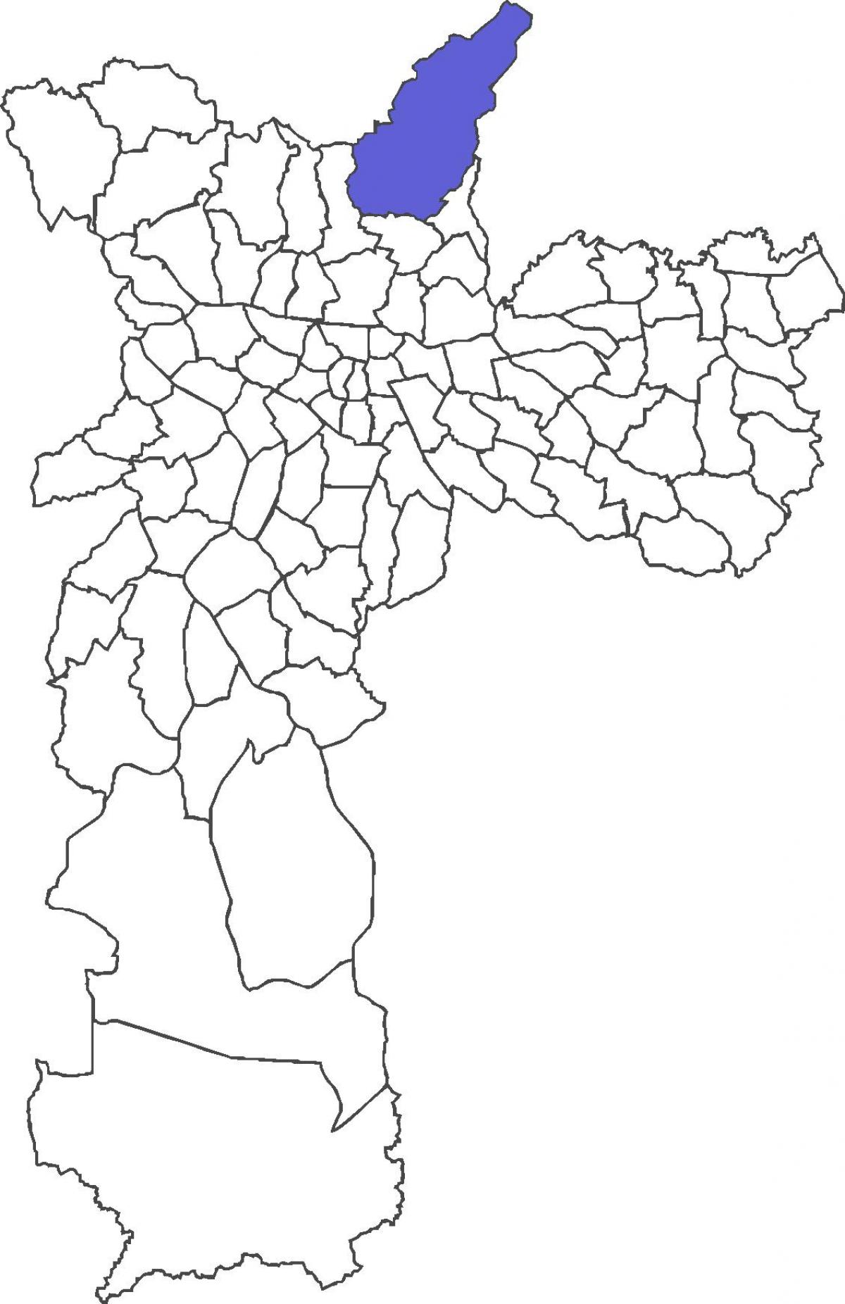 Карта раён Tremembé