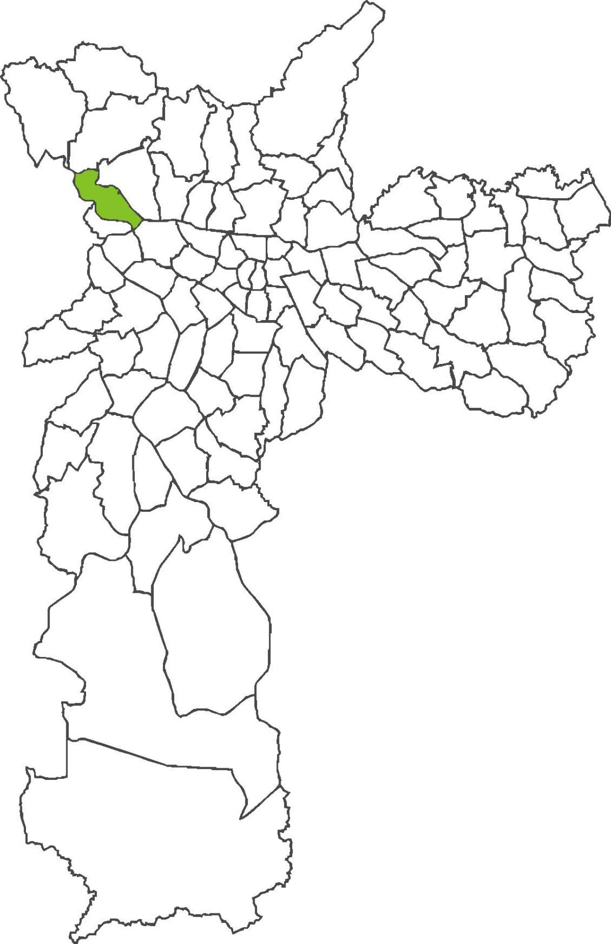 Карта Сан-Домингус раён
