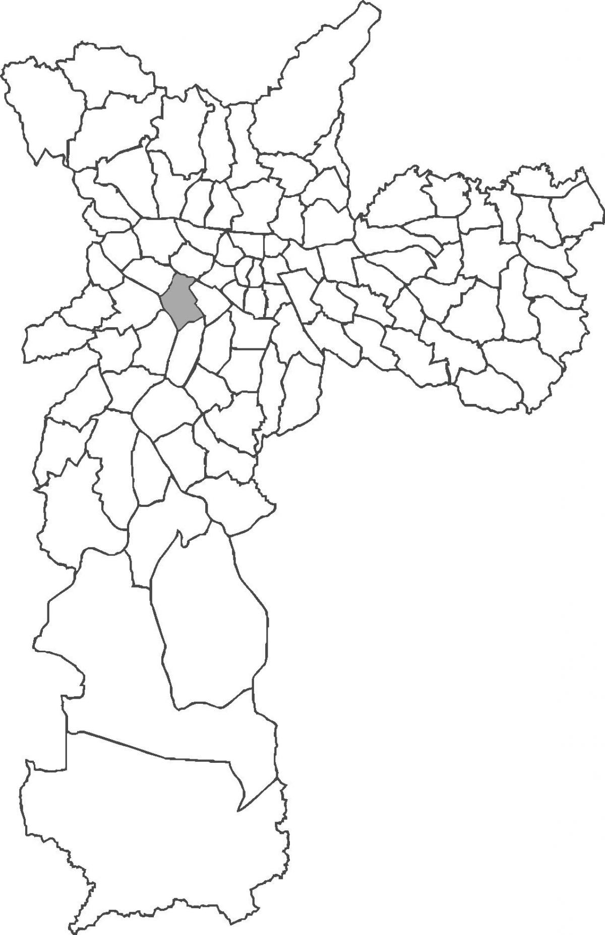 Карта раёне Пинхейрос