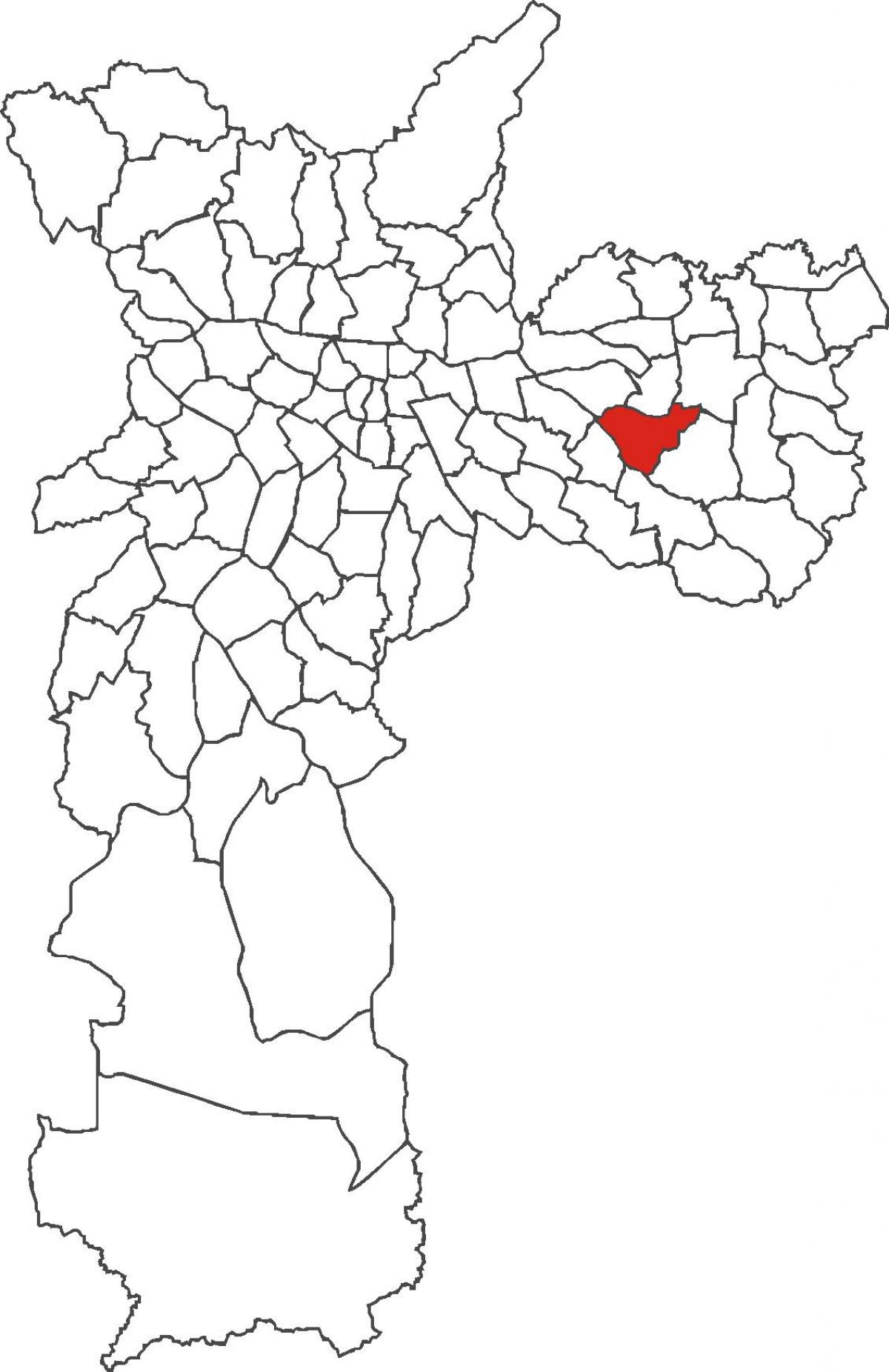 Карта горада Líder раён