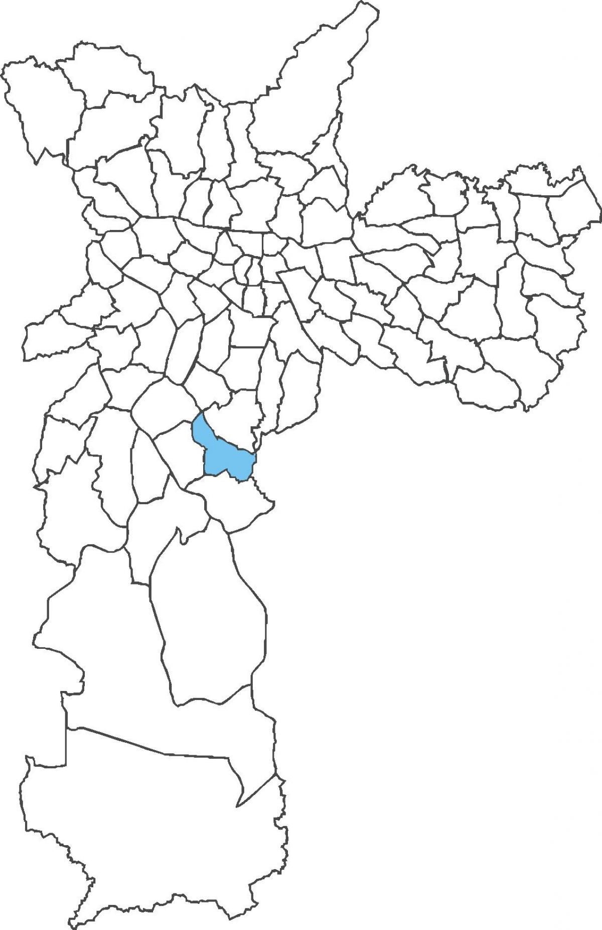Карта Сидаде Адемаре раён