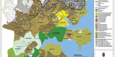 Карта'Boi М Мирим-Сан-Паўлу - захоп зямлі