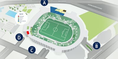 Карта Альянц Парк - узровень 1