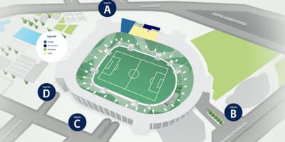 Карта Альянц Парк - узровень 2