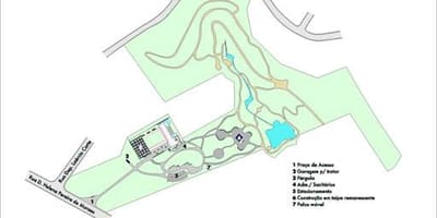 Карта парк Раберта Бурліць-Маркса