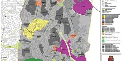 Карта Ипиранга-Сан-Паўлу - захоп зямлі