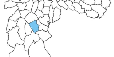 Карта Кампу-Грандзі раён