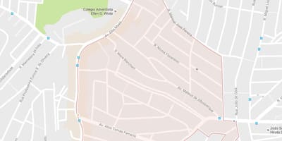 Карта Капан Рэдонда-Сан-Паўлу