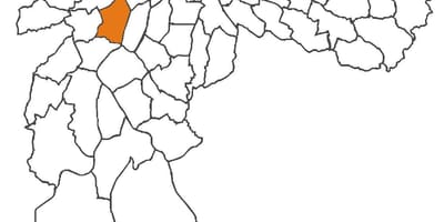 Карта раён Морумби