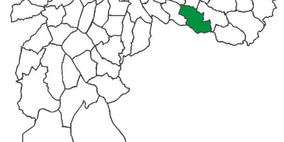 Карта раён Sapopemba