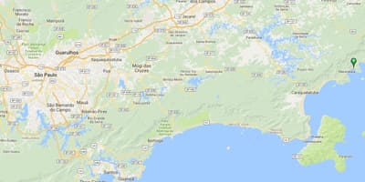 Карта пляжу Лагоинья