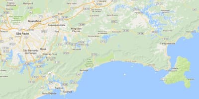 Карта пляжу Переке-Мирин