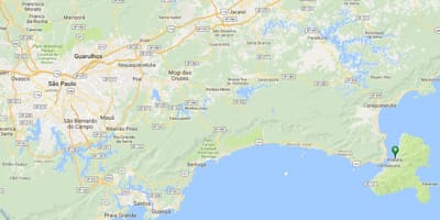 Карта пляжу Переке
