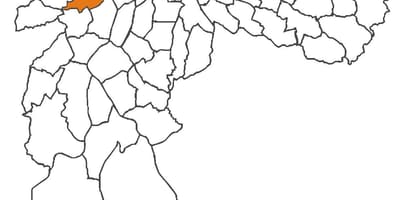 Карта Butantã раён