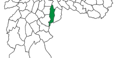 Карта раён Cursino