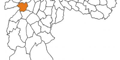 Карта раён Віла Sônia
