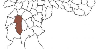 Карта Жардзіна-Сан-Луіс раён