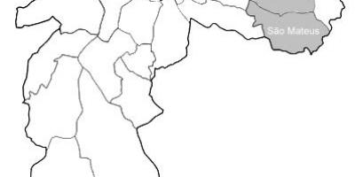 Карта зоны Лешці 1 Сан-Паўлу