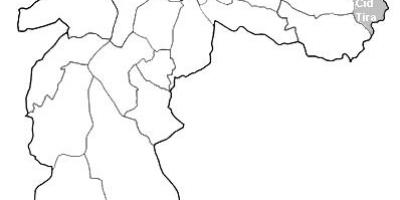 Карта зоны Лешці 2 Сан-Паўлу