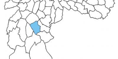Карта Кампу-Грандзі раён