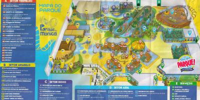 Карта Моніка парк
