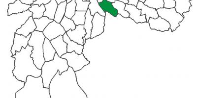 Карта раён Віла-Пруденти