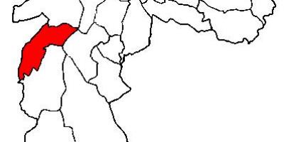 Карта супрефектур Кампу-лимпу-Сан-Паўлу